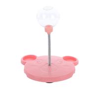 Ujjdwiurgh Bola de comida interactiva para interiores, juguete interactivo para mascotas, suministros para gatos, color rosa