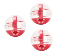 Ujjdwiurgh Bola dispensadora de alimentos para gatos, bola dispensadora de aperitivos para gatos, entrenamiento interactivo, alimentador lento, suministros educativos para mascotas