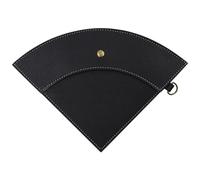 Ujjdwiurgh Bolsa de almacenamiento de papel de filtro de café de piel sintética para gotero de café, impermeable, bolsa de soporte para filtros de café, suministros de camping, B