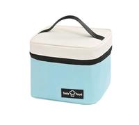 Ujjdwiurgh Bolsa de Almuerzo para Mujeres y Hombres, Lonchera Reutilizable Aislada, Bolsas de Almuerzo una Prueba de Fugas para Oficina de Trabajo o Viajes,F