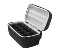 Ujjdwiurgh Bolsa organizadora de viales de insulina con 10 ranuras para funda de protección de viales de insulina, tamaño estándar para viales de 1 ml, 3 ml, 5 ml, 10 ml para diabéticos