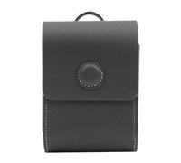 Ujjdwiurgh Bolsa para pelotas de golf, telémetro, a prueba de golpes, impermeable, de piel sintética, portátil, color gris