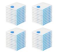 Ujjdwiurgh Bolsas de vacío para ropa, paquete de 40 unidades, 40 x 30 cm, bolsas de almacenamiento reutilizables con sello y bolsas de viaje que ahorran espacio