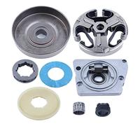 Ujjdwiurgh Bomba de aceite de tambor de embrague, engranaje sin fin para motosierra 268, 272, 66, 61, 3/8 pulgadas, 7T, rodamiento de agujas de piñón