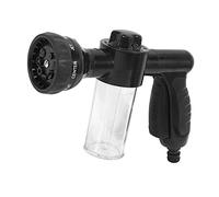 Ujjdwiurgh Boquilla de espuma para manguera de jardín, pulverizador de espuma ajustable de 8 modos, lavadora de coche, dispensador de jabón de agua, boquilla de manguera de alta presión, riego de