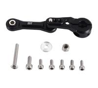 Ujjdwiurgh Brazo servo de metal 25T + varilla de enlace para 1/7 INFRACCIÓN 1/8 KRATON SENTON TALION OUTCAST piezas de actualización, A