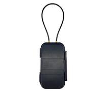 Ujjdwiurgh Caja de Almacenamiento PortáTil Caja Fuerte para la Playa Cerradura de CombinacióN de 4 DíGitos con Alambre de Acero Caja de Playa Antirrobo Deportes para Acampar Al Aire Libre