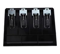 Ujjdwiurgh Caja de caja registradora con clip para caja registradora, caja de cajón, monedero, bandeja de cajón, caja de contador de dinero