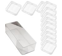 Ujjdwiurgh Caja organizadora de pulseras acrílicas de gran capacidad, práctica vitrina de joyería para entusiastas de las joyas, grande