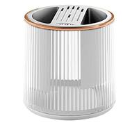 Ujjdwiurgh Capacidad Giratoria para Utensilios Soporte para Utensilios de Cocina Almacenamiento de Cubiertos y Utensilios Organizador de Utensilios de Cocina para Cocina A