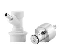 Ujjdwiurgh Carbonatador de acero inoxidable carbonatado con bloqueo de líquido para desconectar soda, agua, carbonato, cerveza, refrescos