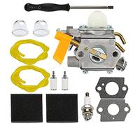 Ujjdwiurgh Carburador C1U-H60 W Tune Up Kit Filtro de aire para desbrozadora de 25 cc 30 cc 985624001