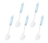 Ujjdwiurgh Cepillo de cocina tipo difusión para limpiar platos, ollas, fregaderos y baño con cómodo mango largo