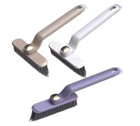 Ujjdwiurgh Cepillo de Limpieza de Grietas Giratorio MultifuncióN, Cepillo de Limpieza de Grietas de Cerdas Duras, Giratorio de Mano, Sin Rincones Muertos