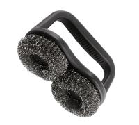 Ujjdwiurgh Cepillo para parrilla, extra fuerte, piezas de repuesto, cerdas de alambre seguro, cepillo de limpieza para parrillas de gas y carbón vegetal