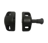 Ujjdwiurgh Cerradura magnética de plástico para puerta de barandilla, cerradura magnética para jaula de perro, varios cierres magnéticos para puertas y ventanas