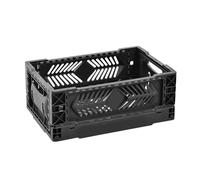 Ujjdwiurgh Cesta de Almacenamiento Plegable para Escritorio, ArtíCulos, Organizador Escritorio para Estudiantes, Caja Almacenamiento Maquillaje, Cesta de Almacenamiento Apilable-A