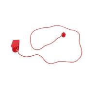 Ujjdwiurgh Cinta de correr con llave de seguridad para máquina de correr, interruptor magnético, color rojo