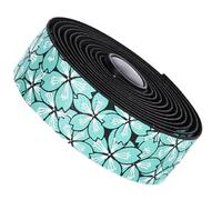 Ujjdwiurgh Cinta para manillar de bicicleta, cinta para manillar de bicicleta de carretera, a prueba de golpes, absorbe el sudor, color negro y azul