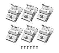 Ujjdwiurgh Clip de cinturón, 6 piezas de acero inoxidable para herramientas de taladro con tornillos para N268241 apto para herramientas eléctricas de 20 V DCD980 DCD985