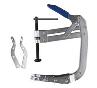 Ujjdwiurgh Compresor de resorte multifuncional, herramienta de desmontaje extraíble, herramienta de eliminación de sello de aceite, herramienta de protección de vapor de 8 pulgadas