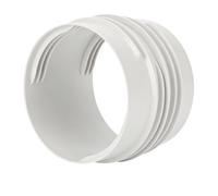 Ujjdwiurgh Conector de ventilación de escape portátil de 5.1 pulgadas/5.9 pulgadas de diámetro, acoplador de manguera de CA para sentido horario/contador para roscas en sentido horario