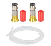 Ujjdwiurgh Conector recto neumático PC4-M6 de 4 x 2,5 mm, acoplador de alimentación de tubo PTFE, impresora 3D, accesorios para caja de secadora