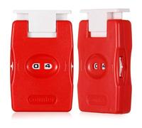 Ujjdwiurgh Contador de tejer, contador de agujas de tejer, herramienta de marcado de agujas de ganchillo, color rojo