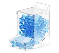 Ujjdwiurgh Contenedor de cápsulas de lavandería, contenedor de detergente acrílico para lavaplatos, contenedor de detergente en polvo para ropa