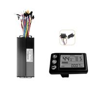 Ujjdwiurgh Controlador de motor sin escobillas de 36 V, 48 V, 52 V, 35 A, 1500 W + kit LCD S866 SM5+2 pines para modificación de scooter eléctrico de bicicleta de montaña
