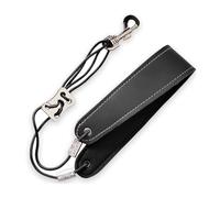 Ujjdwiurgh Correa para el cuello ajustable para clarinete, correa acolchada de piel suave para saxofón alto y tenor