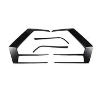 Ujjdwiurgh Cubierta de luz trasera de coche, cubierta de lámpara trasera, cuchillo de aire para Golf 7 2012-2015 R400