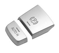 Ujjdwiurgh Cubierta decorativa de botón P de freno de mano electrónico ABS cromado para F10 F07 F01 X3 F25 X4 F26 F11 F06 X5 F15 X6 F16 Accesorios de coche