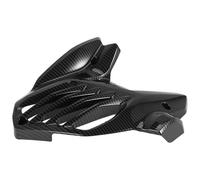 Ujjdwiurgh Cubierta del panel del radiador Cubierta del ventilador Rejilla de protección del radiador Patrón de fibra de carbono para NMAX 155 NMAX155 V2 2020 2021