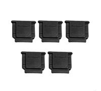 Ujjdwiurgh Cubiertas de protección contra polvo y arañazos, 5 unidades, para cámaras digitales ZV1M2, ZV1F/E10, A6000, A7M4/A7M3/A7RM4, color negro