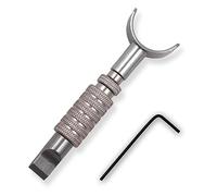 Ujjdwiurgh Cuchillo Giratorio para Tallar, Herramienta para Tallar Artesanal, Tallado de Curtido Vegetal, Puede Ajustar la