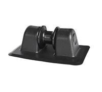 Ujjdwiurgh Cuerda de anclaje inflable de PVC para barco, soporte de rodillo para yate, kayak, color negro