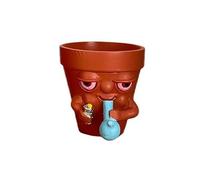 Ujjdwiurgh Cultivadores de Macetas para Fumar, Mini Macetas de Resina Artificial, Macetas para Plantas de Interior, Macetas úNicas para Plantas de Interior, Escritorios, Familia A