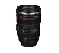 Ujjdwiurgh de Café con AgitacióN AutomáTica de Acero Inoxidable, de Café con Lente de CáMara, Multiusos para CáMara de FotóGrafo, Regalo Personalizado