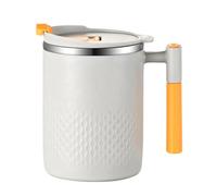 Ujjdwiurgh de Café de Acero Inoxidable con Aislamiento Al VacíO de Doble Pared Resistente Al de Primera Calidad - con Tapa y Asa Que Mantiene Las Bebidas Calientes-B