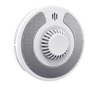 Ujjdwiurgh Detector de calor inteligente Wi-Fi con control de aplicación Tuya, alarma de calor WiFi con batería de litio sellada de 10 años, BS 5446-2, VH03W