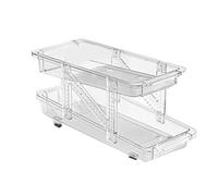 Ujjdwiurgh Dispensador de Latas para Refrigerador, Lata de Rodante, Organizador para Nevera, Estante, Almacenamiento de Cerveza, Coque, Refrigerador Transparente