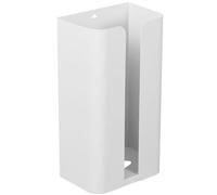 Ujjdwiurgh Dispensador magnético de hojas para secadora de ropa, soporte para pañuelos, dispensador de bolsas de basura para nevera, cocina, lavandería, color blanco