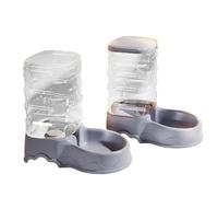 Ujjdwiurgh Dispositivo AutomáTico de Agua Potable para Gatos para Perros, Dispositivo para Comida para Perros, Alimentador AutomáTico de Gravedad PequeñA para Gatos/Perros