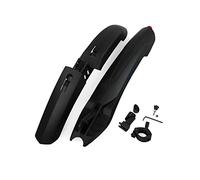 Ujjdwiurgh Eliminación de barro de deflectores delanteros y traseros de bicicleta, lluvia, carretera, carreras, equipo de ciclismo, color negro