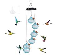 Ujjdwiurgh Encantadoras Campanillas de Viento Comederos para Colibríes Encantadoras Campanillas de Viento Comederos para Colibríes Windchime Comedero para Colibríes,F