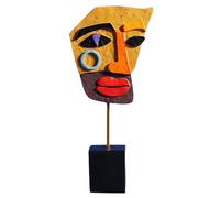 Ujjdwiurgh Escultura abstracta moderna para decoración del hogar, estatua de resina, adornos para sala de estar, escritorio, gabinete, manualidades, B