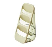 Ujjdwiurgh Estante de Almacenamiento de Cocina Multifuncional para Escurridor de Utensilios y Cubiertos, Tenedores, Cucharas, Cuchillos y Servilletas, Verde