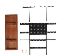 Ujjdwiurgh Estante de ExhibicióN de JoyeríA de DiseñO Propio de 7 Niveles, Estante para JoyeríA, Almacenamiento de Pendientes, Estante para Collares, Almacenamiento de JoyeríA