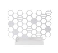 Ujjdwiurgh Estante de JoyeríA en Forma de Panal, Estante de Almacenamiento, Collar, Pulsera, Estante de PresentacióN de JoyeríA, Estante de PresentacióN de JoyeríA